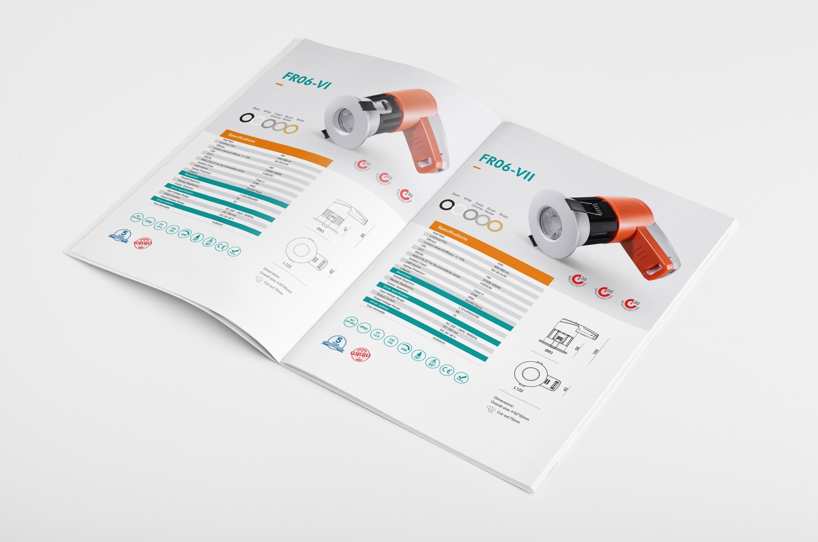 防火燈畫冊目錄設(shè)計