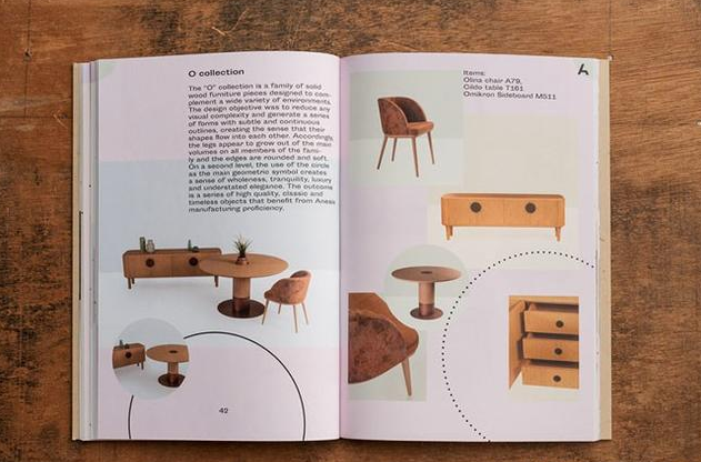 家具品牌【Anesis】產(chǎn)品畫冊設計