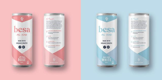 包裝設(shè)計公司:一款用易拉罐包裝的紅酒酒標(biāo)設(shè)計